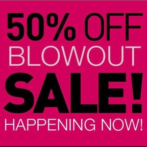 50% OFF EVERYTHING! 2 DAYS ONLY!!